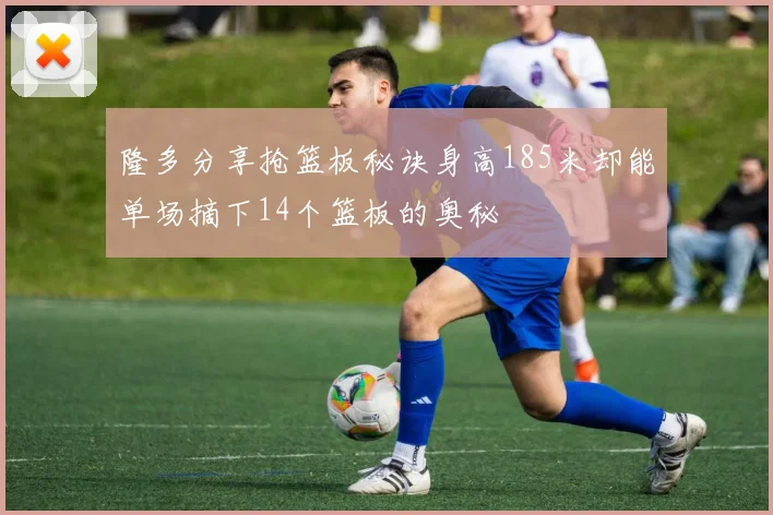 隆多分享抢篮板秘诀身高185米却能单场摘下14个篮板的奥秘